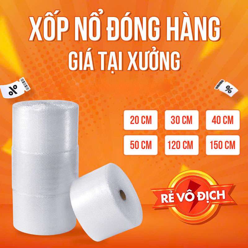 Xốp hơi bọc hàng chống sốc 1m5 XN019